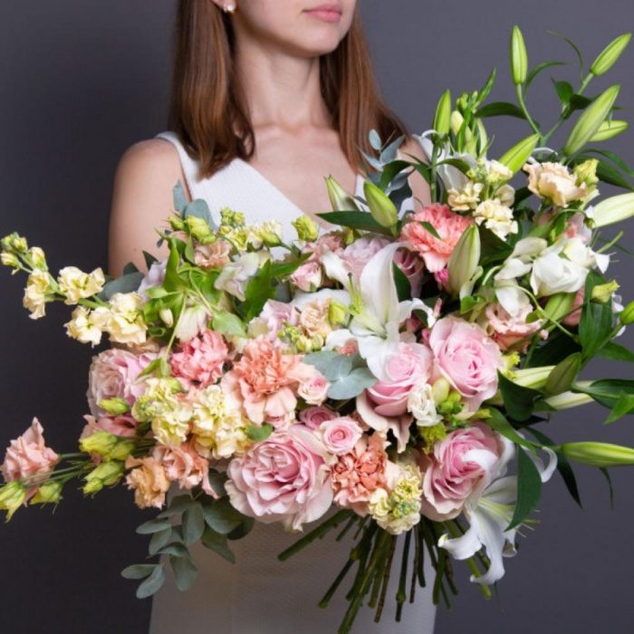 Свадебный букет из лилий, фото 2